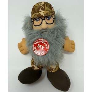 A&E Duck Dynasty Si Roberson Squeeze My Belly 8" Tall Talking Plush